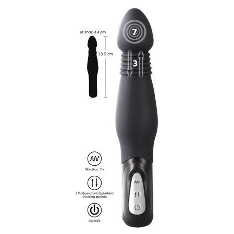 Y2T Black Thrusting Anal Vibe - 8