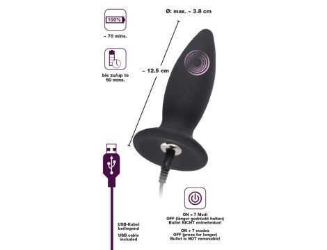 Black Velvets Recharge Plug M - 7