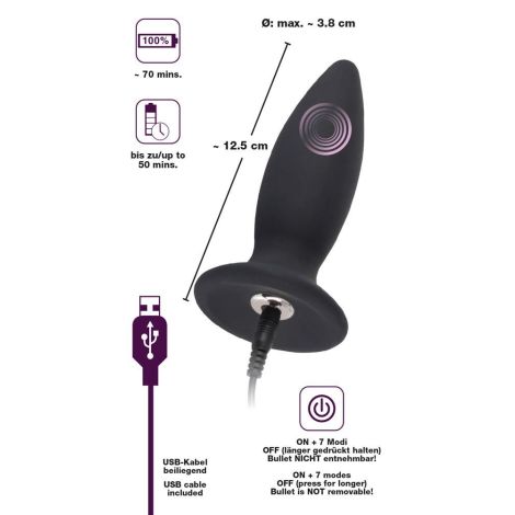 Black Velvets Recharge Plug M - 7