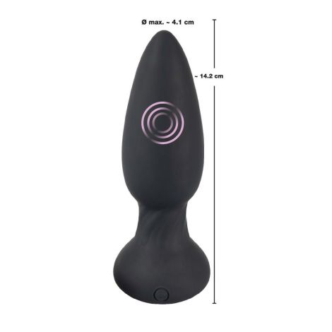 Black Velvets RC Vibrating Plu - 7