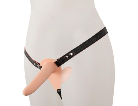 Vibrating Double Strap-On - 3