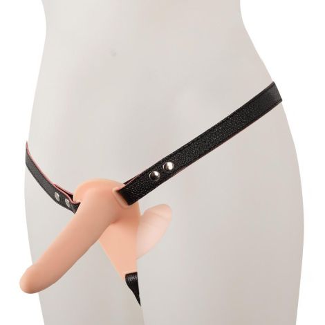 Vibrating Double Strap-On - 3