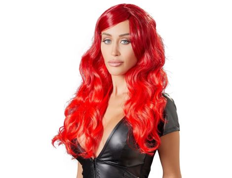 Wig red wavy long - 3