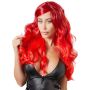 Wig red wavy long - 3