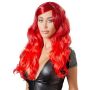 Wig red wavy long - 4