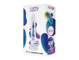 Dildo-AL.Lusty (Jelly Clear) - image 2