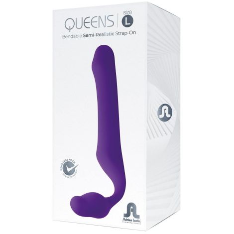 Strap On-Queens L Purple (Strapless) - 2