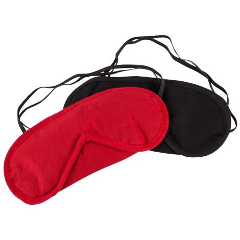 Blindfold Set pack of 2 red/bl - 2