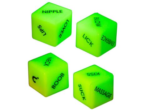 Dice "Glow-in-the-dark" Engl. - 2