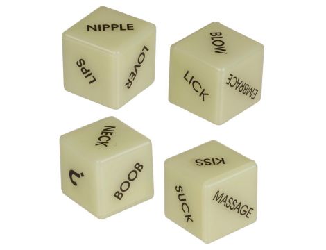 Dice "Glow-in-the-dark" Engl. - 3