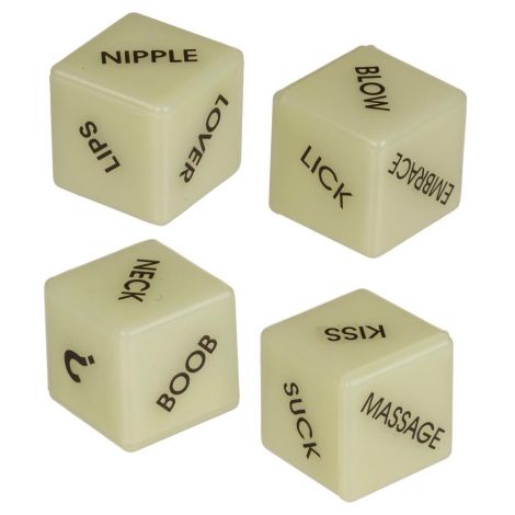 Dice "Glow-in-the-dark" Engl. - 3