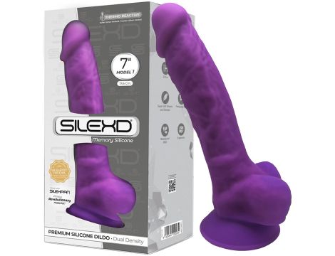 Dildo-Model 1 (7"") Purple