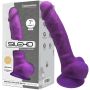 Dildo-Model 1 (7"") Purple - 2