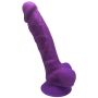 Dildo-Model 1 (7"") Purple - 3