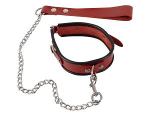 Leather Collar and Leash - image 2