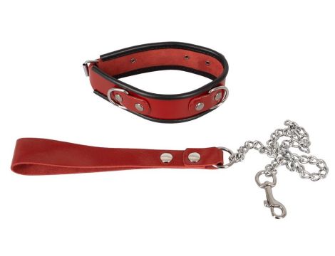 Leather Collar and Leash - 3