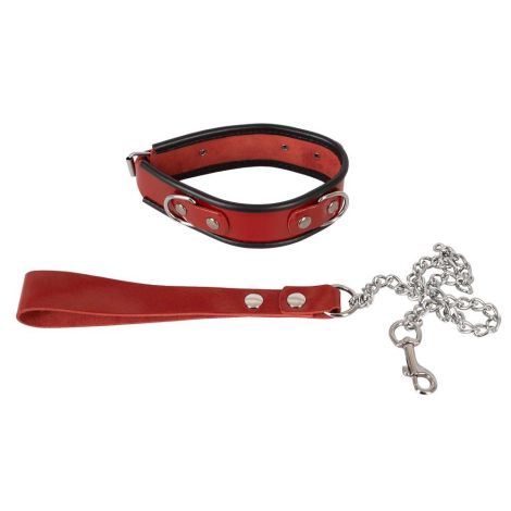 Leather Collar and Leash - 3