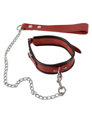 Leather Collar and Leash - image 2