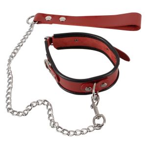 Leather Collar and Leash - image 2