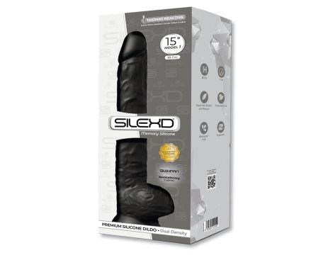 Dildo-SD.Model 1 (15"") DD03 Black - 2