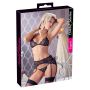 Lace Suspender Set M - 2