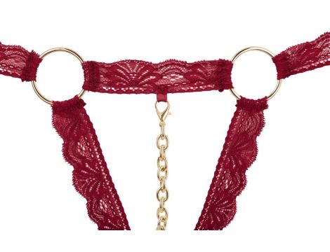 Bra Set open red M/L - 8