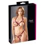 Bra Set open red M/L - 2