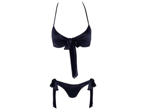 Bra and Briefs black S/M - 4