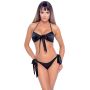 Bra and Briefs black S/M - 3