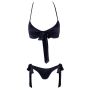 Bra and Briefs black S/M - 5