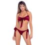 Bra and Briefs red S/M - 3