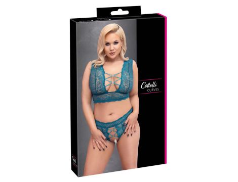 Bra Set teal 2XL