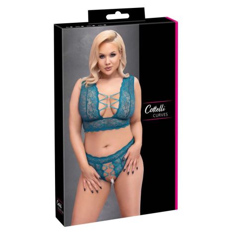 Bra Set teal 2XL