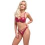 Bra Set red 75B/S - 4