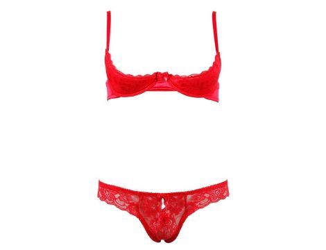 Half-cup Bra Set 75B/S - 3