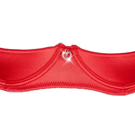 Shelf Bra Set red 80B/M - 7