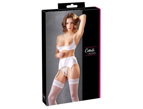 Shelf Bra Set white 85C/L