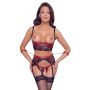 Shelf Bra Set black/red L - 3