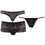 Briefs Set Black S - 4