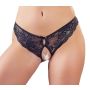 Crotchless Lace Briefs S - 3