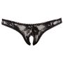 Crotchless String black M - 10