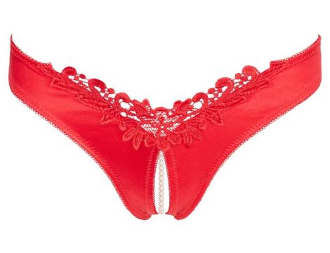 Briefs Pearls red M - 3