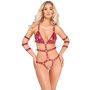 Bad Kitty Strap Body red S - 3