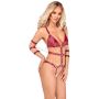 Bad Kitty Strap Body red XL - 6