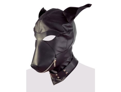 Imitation leather dog mask - 4