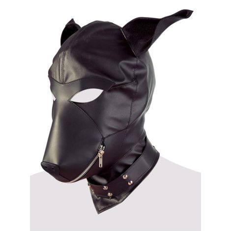 Imitation leather dog mask - 4