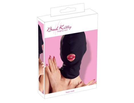 Head mask mouth black BK