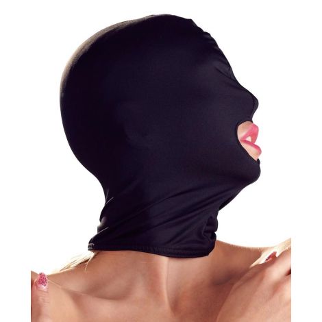 Head mask mouth black BK - 3