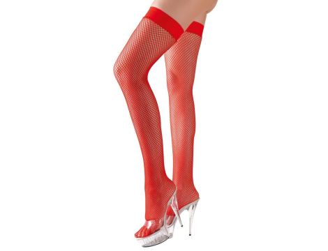 Hold-up Stockings red S - 2