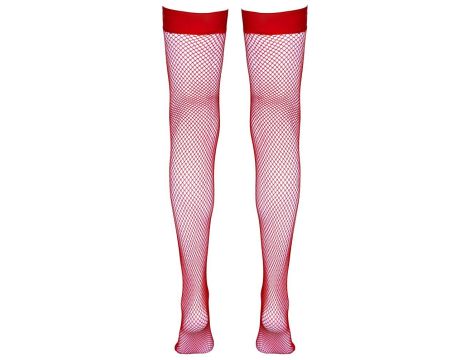 Hold-up Stockings red S - 6